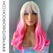 Pink Ombre Bangs