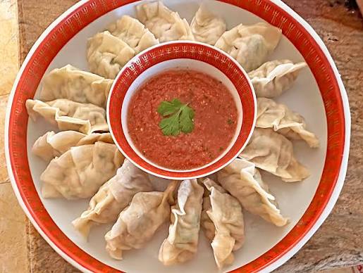 The Grub Files: Cooking with Camissonia: Momos (Nepalese/Tibetan Meat Dumplings) with Achar (Roasted Tomato, Chile & Sesame Chutney)
