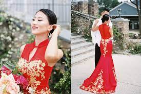 A Modern Chinese Wedding Rosewood Farms Wedding Red Chinese Wedding Dress Chinese Wedding Chinese Wedding Dress