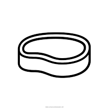 Fillet steak coloring page to color, print or download. Steak Coloring Page Ultra Coloring Pages
