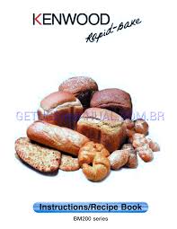 Kenwood Machine A Pain Bm200 Series Manuel D Instructions Telechargement Libre