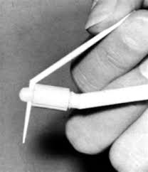 Perio Aid Toothpick Holder The periodic holds a toothpick at the proper angle and length which allows these interproximal (inner gum line) spaces to be reached.