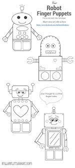 There are five ready coloured robot finger puppets • each pdf contains two printable pages. Pin On Childrens Ministry