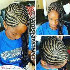 A Chic Style Hairstyles For Little Black Girls In 2020 Braided Hairstyles Cornrow Hairstyles Natural Hair Styles