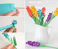 See more ideas about diy flowers, flower crafts, paper flowers diy. How To Make Paper Hyacinth Flowers