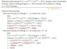 Ini merupakan ppt tentang suku banyak yang diajarkan di sma kelas xi, semoga bermanfaat slideshare uses cookies to improve functionality and performance, and to provide you with relevant advertising. Soal Dan Pembahasan Matematika Suku Banyak 1 5 Istana Mengajar