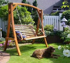 Vida Al Aire Libre Porch Swing Wooden Garden Swing Porch Swing With Stand