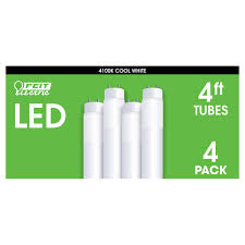While bypassing or removing, a ballast for an led retrofit is easy to do, it is also fairly easy to create a renovation nightmare. Feit Electric Led 4 Replacement Glass Tubes 4 Pack Costco