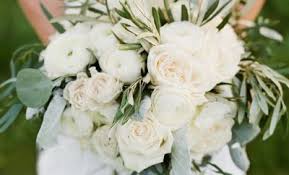 This silky bud also comes in green, cream, mauve, burgundy, and. 20 Neutral Greenery Wedding Bouquets Hi Miss Puff