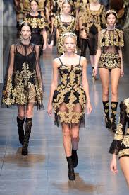 Dolce Gabbana Fall 2012 Gilded Girls Couture Fashion Fashion Milan Fashion Week