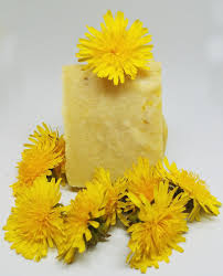 This Soap Was Handmade With Organic Dandelion Flowers Infused In Olive Oil With Coconut Oil Sunflower Oil Distilled Water And Soap Dandelion Dandelion Flower