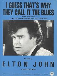 Elton John I Guess That S Why They Call It The Blues Official Music Video Https Wp Me P4njgm 1167 With Images Elton John Music Videos Blue Words