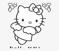 Some logos are clickable and available in large sizes. Hello Kitty Logo Vector Fictional Character Format Angel Hello Kitty Coloring Pages Free Transparent Png Download Pngkey