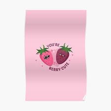 Berry Puns Posters Redbubble