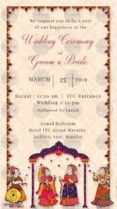 When it comes to the wedding, the invitation card makers hold enormous importance. Traditional Indian Wedding Pdf Invitation Happy Invites