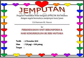 Selain itu, atur cara majlis juga turut diselitkan bagi memudahkan hadirin mengetahui perjalanan majlis itu nanti. Download Kad Jemputan English 2015hjjjjjjjjjjjjjjjbvbbbbbbbbbbbbbb