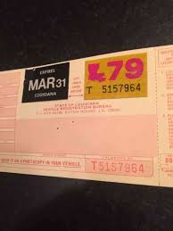 You will be charged.1% annually on the value of the vehicle with a minimum vehicle value of $10,000. Vintage License Plate Sticker Tag Renewal Registration