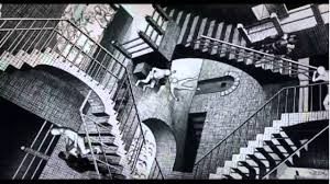 It was first published in the british journal of psychology in 1958. 6 Times M C Escher S Work Inspired Modern Cinema Canvas A Blog By Saatchi Art
