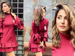 Khatron ke khiladi season 8 in spain, is posting pictures on her instagram handle which will make you pack your bag for this summer. Hina Khan Looks Red Hot In Her Latest Instagram Pictures News Nation English