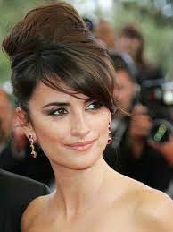 Side Fringe Updo Oscar Hairstyles Penelope Cruz Makeup Hair Styles