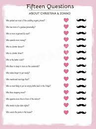 A team of editors takes feedback from our visitors to keep trivia as up to date and as accurate as possible. Bride Groom Trivia Wedding Shower Game Bachelorette Etsy In 2021 Wedding Games Questions New Wedding Games Bridal Shower Questions