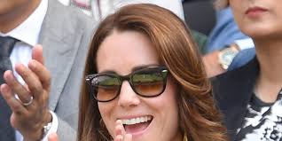 Kate Middleton Wears Chic, Printed Dress as She & Prince William Cheer