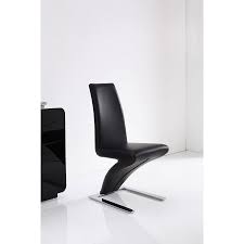 Add to compare quick view. Zed Black Leather Dining Chair Cantilever Oak Furniture King
