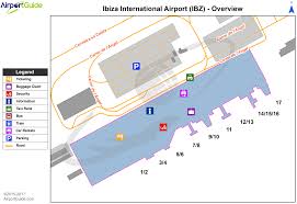 Ibiza Ibiza Ibz Airport Terminal Map Overview Airport Guide Ibiza Airport Airport