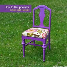 I never would have dreamed that i was capable of learning how to reupholster an armchair. How To Reupholster A Chair Seat The D I Y Dreamer