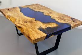 Resin Coffee Table Etsy Burled Wood Resin Furniture Wood Dinner Table