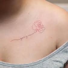 1c12f39a0702c46d308e01c44a43f7bd Jpg 595 595 Small Rose Tattoo Pink Tattoo Best Tattoos For Women