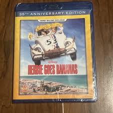 Herbie Goes Bananas Disney Movie Club Exclusive Anniversary Edition Blu Ray  NEW