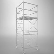 Scaffold Tower 3d Model 15 Max Obj Fbx Free3d