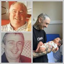 Descendant chart for four-generation family reunion