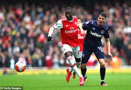 You have chosen to watch west ham united vs arsenal , and the stream will start up to an hour before the game time. Arsenal Vs West Ham Premier League 2019 20 Live Score Lineups And Updates Daily Mail Online