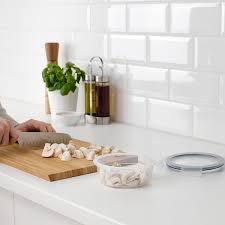 Office and desk storage type. Ikea 365 Food Container Round Plastic 450 Ml Ikea