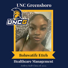 Boluwatife Etteh (@_boluwat1fe_) will be attending the University of North  Carolina at Greensboro and majoring in Healthcare Management.  Congratulations Boluwatife and go Spartans! 💙💚