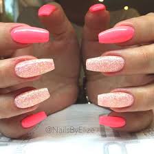 Capture the feeling of bright sunny weather, warm sunshine, beautiful field flowers, and bright sceneries with these nail art designs. Glitter Summer Nail Art Ideas Ecemella