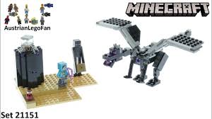Minecraft crafts minecraft ender dragon cool lego gift hacks lego minecraft balloon hacks lego universe lego projects lego. Lego Minecraft 21151 The End Battle Lego 21151 Speed Build Youtube