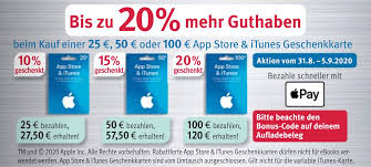 Rossmann Kaufland Rewe Bis Zu 20 Bonus Auf Apple Guthaben Iphone Ticker De