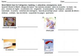 Once you're in the storyboard creator, click on each of the elements on. Word Match Free Printable Spanish Worksheets