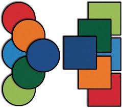 Kits On The Go Valueplus Rounds Squares By Carpets For Kids Carpets For Kids Classroom Carpets Classroom Rug