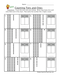 Try all worksheets in one app. Counting Tens Ones Worksheet Have Fun Teaching