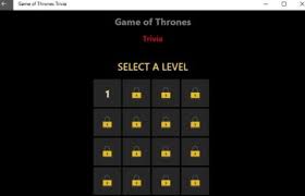 Is he the third dragon rider? Windows 10 Quiz Game App Based On Game Of Thrones Tv Series