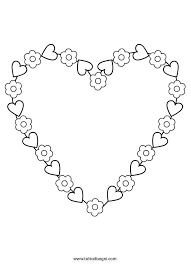 Ghirlanda Con Cuori E Fiori Da Colorare Tutto Disegni Idee Per La Festa Della Mamma Festa Della Mamma Ghirlanda Di Fiori