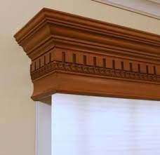 Wood Cornices Blinds Com Wood Cornice Cornice Design Wooden Cornice