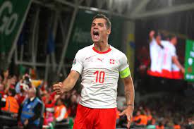 His career started back at fc basel, the club from his swiss hometown. Image Arsenal S Granit Xhaka Captains Switzerland Today Against Wales Just Arsenal News