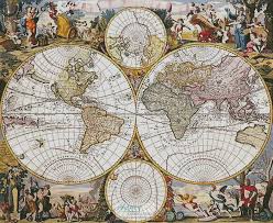 Artecy Cross Stitch Old World Map Cross Stitch Pattern To Print Online Large Cross Stitch Patterns Cross Stitch Map Old World Maps