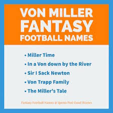 What makes a good fantasy team name? Funny Fantasy Football Team Names 2020 Clever Good And Best