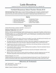 Make a list of the qualities you possess which contribute to you being an excellent special education teacher. Teacher Resume Templates Free Unique Elementary School Teacher Resume Template Elfaro Resume